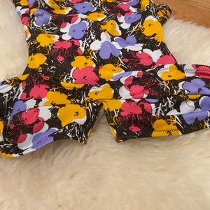 Full piece DVF Andy Warhol strapless bathing suit